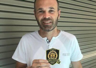 Andrés Iniesta #pelsvalents