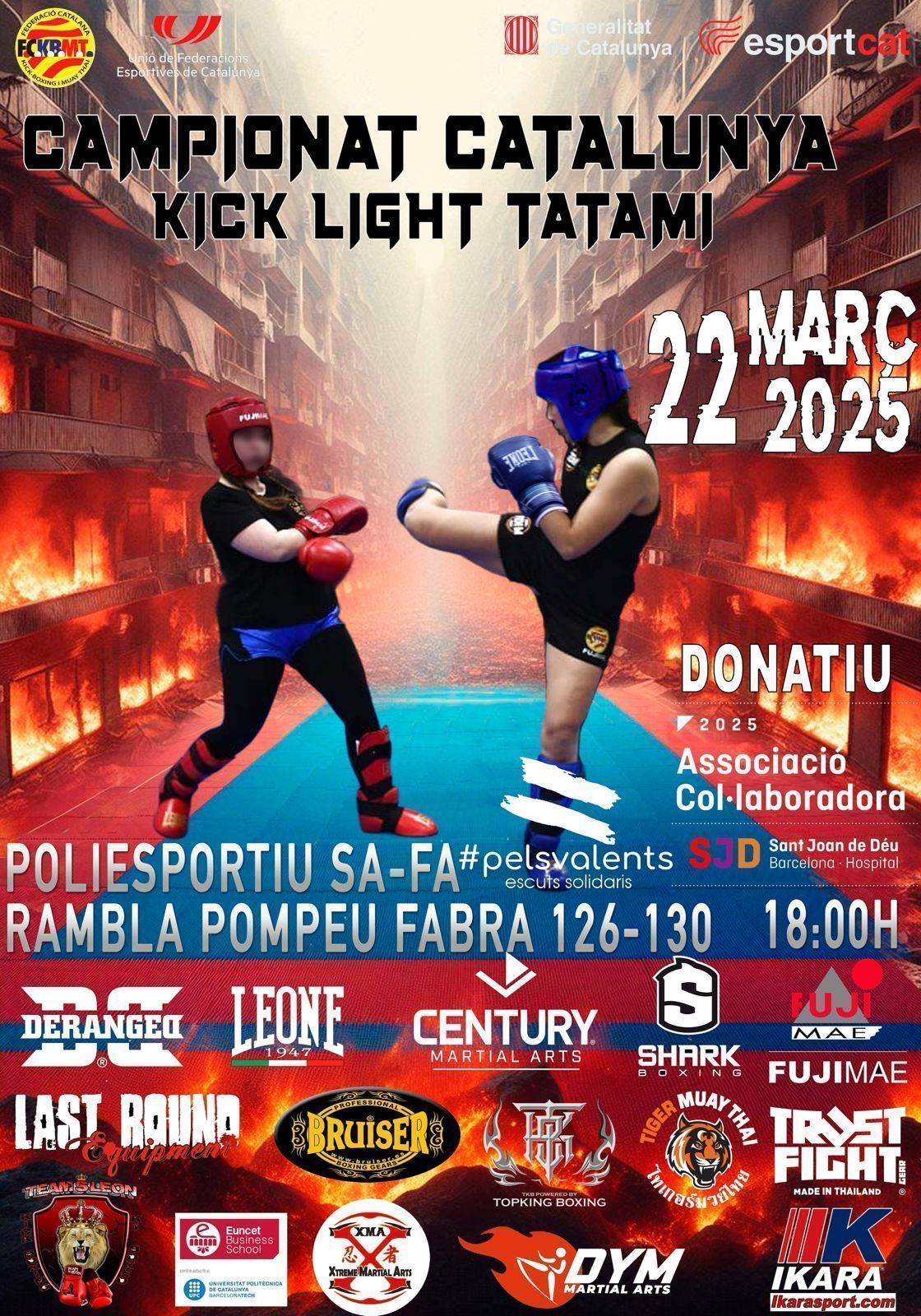 Campionat de Catalunya de Kick-light a Tatami
